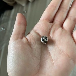Pandora soccer ball charm